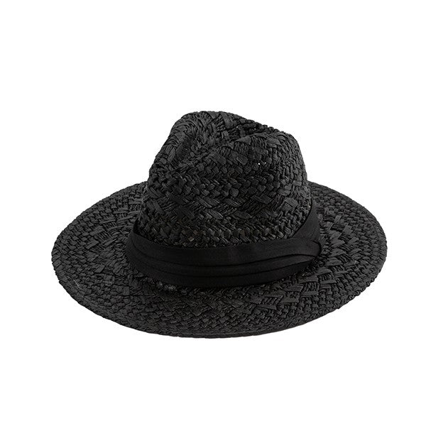 Woven Fedora Summer Straw Hat