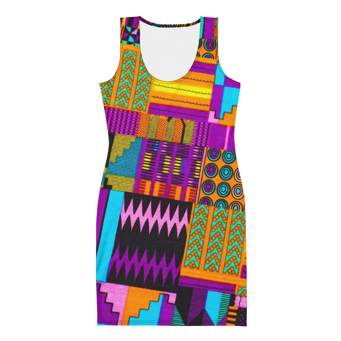 Kente Bodycon dress