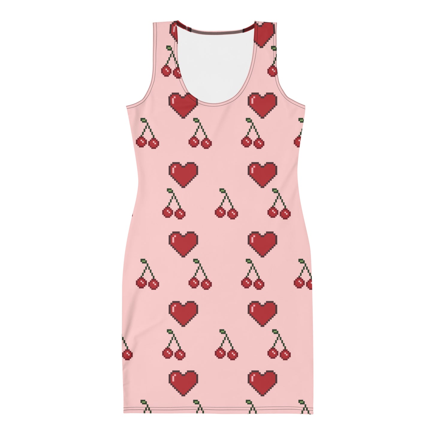 Heart Sublimation Cut & Sew Dress