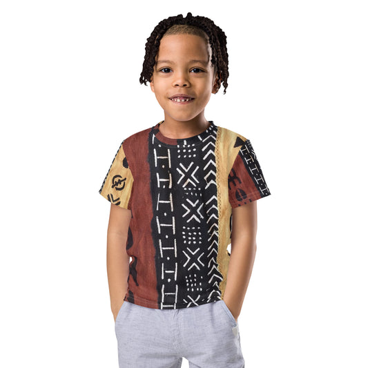 Mudcloth Kids Crew Neck T-shirt