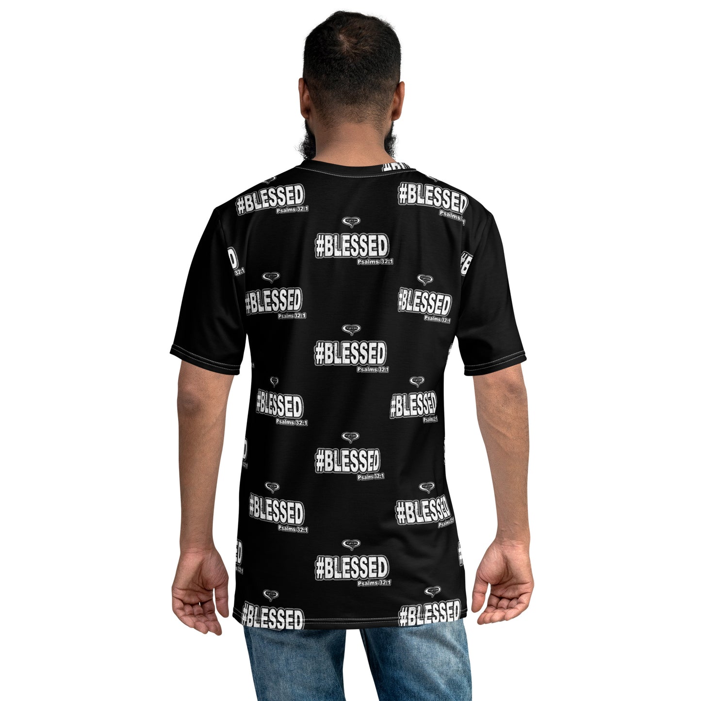 #Blessed All Over Men's T-shirt