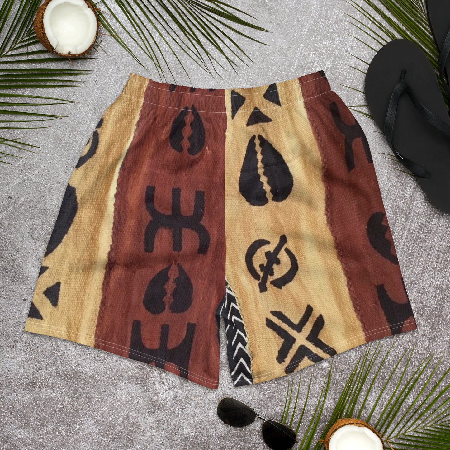 Mud Cloth Men's Athletic Shorts