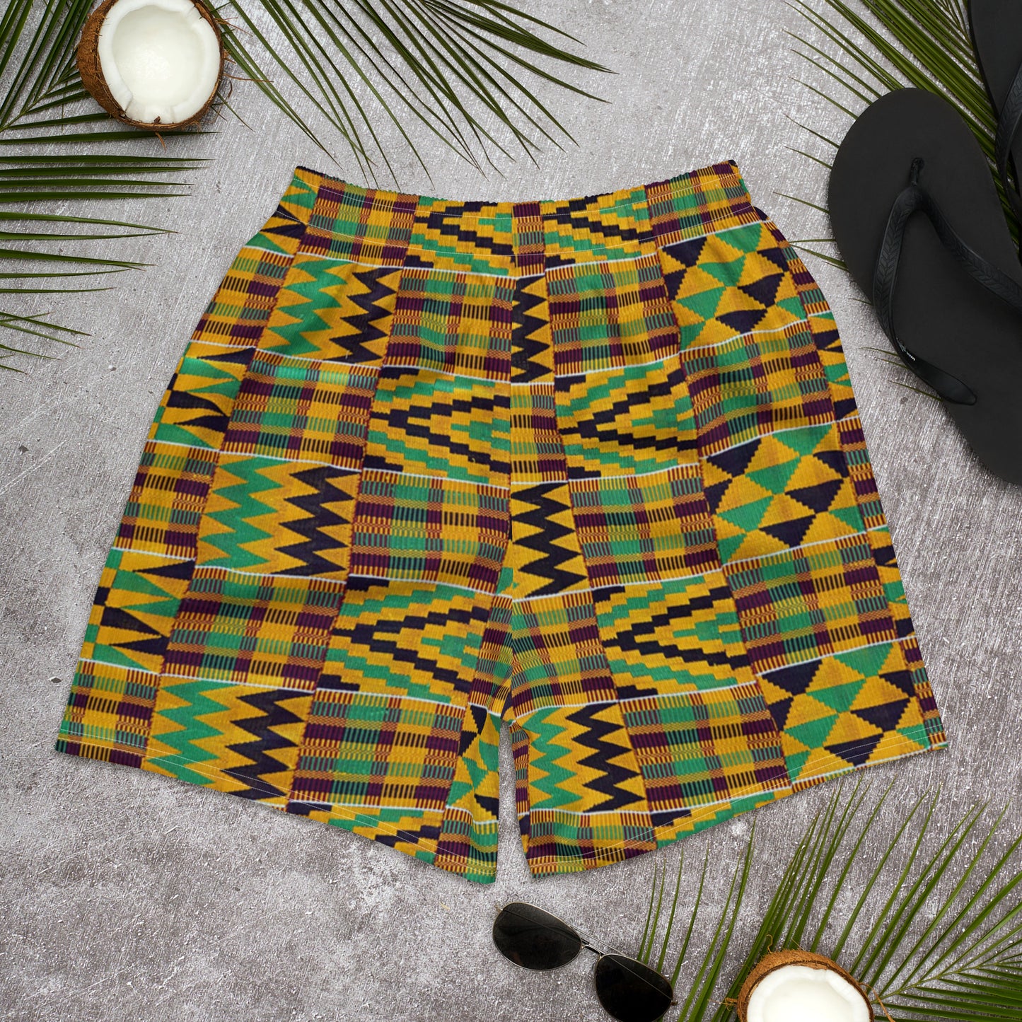 Kente Men's Athletic Shorts