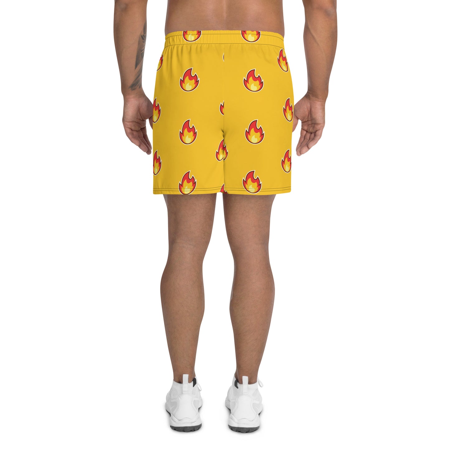 Fire Men's Athletic Shorts