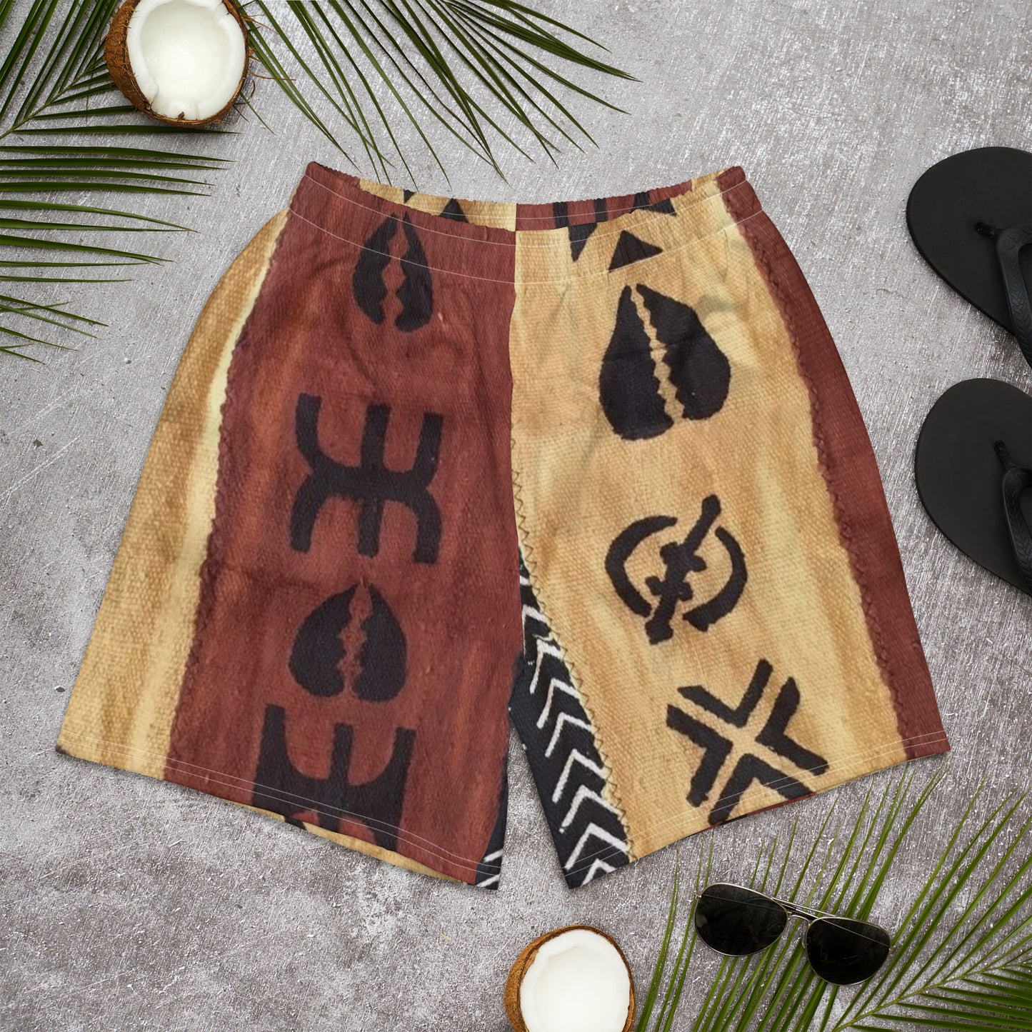 Mud Cloth Men's Athletic Shorts