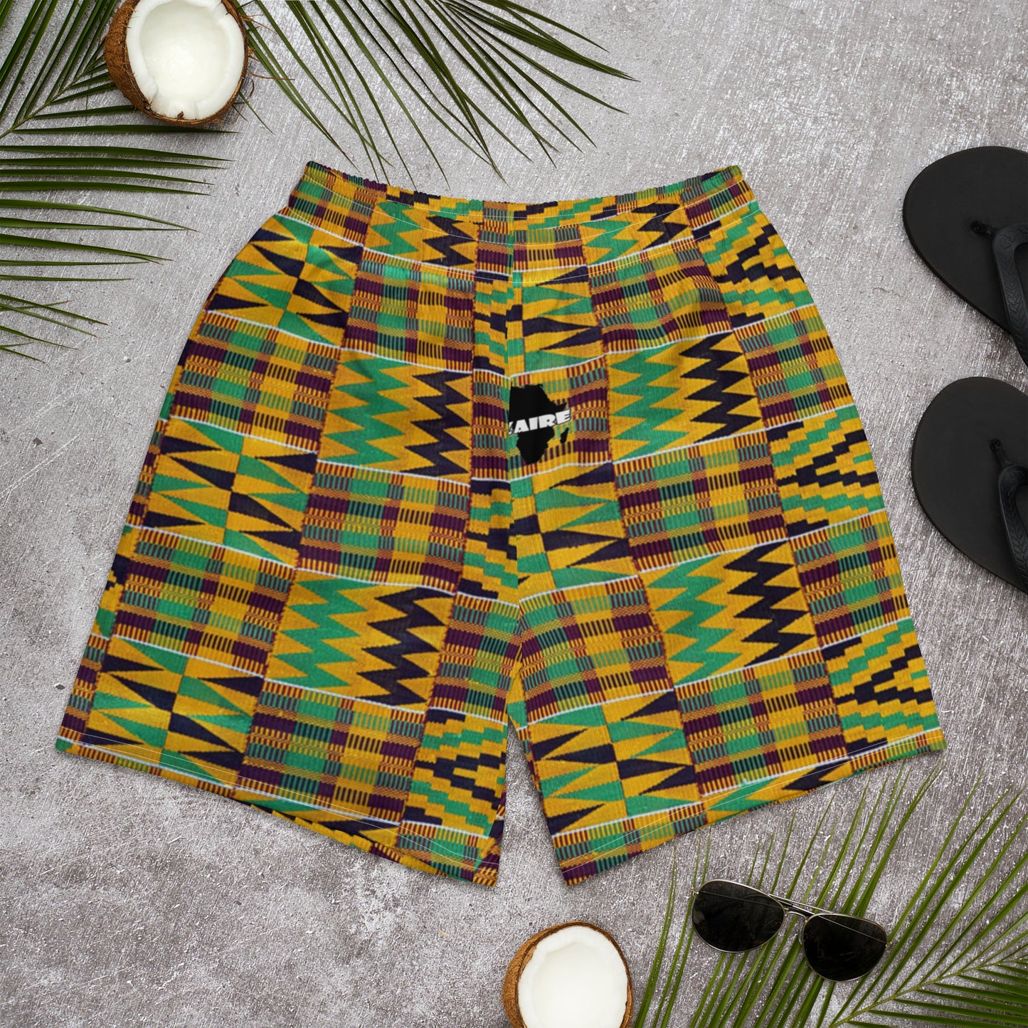 Kente Men's Athletic Shorts