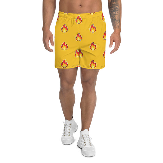 Fire Men's Athletic Shorts