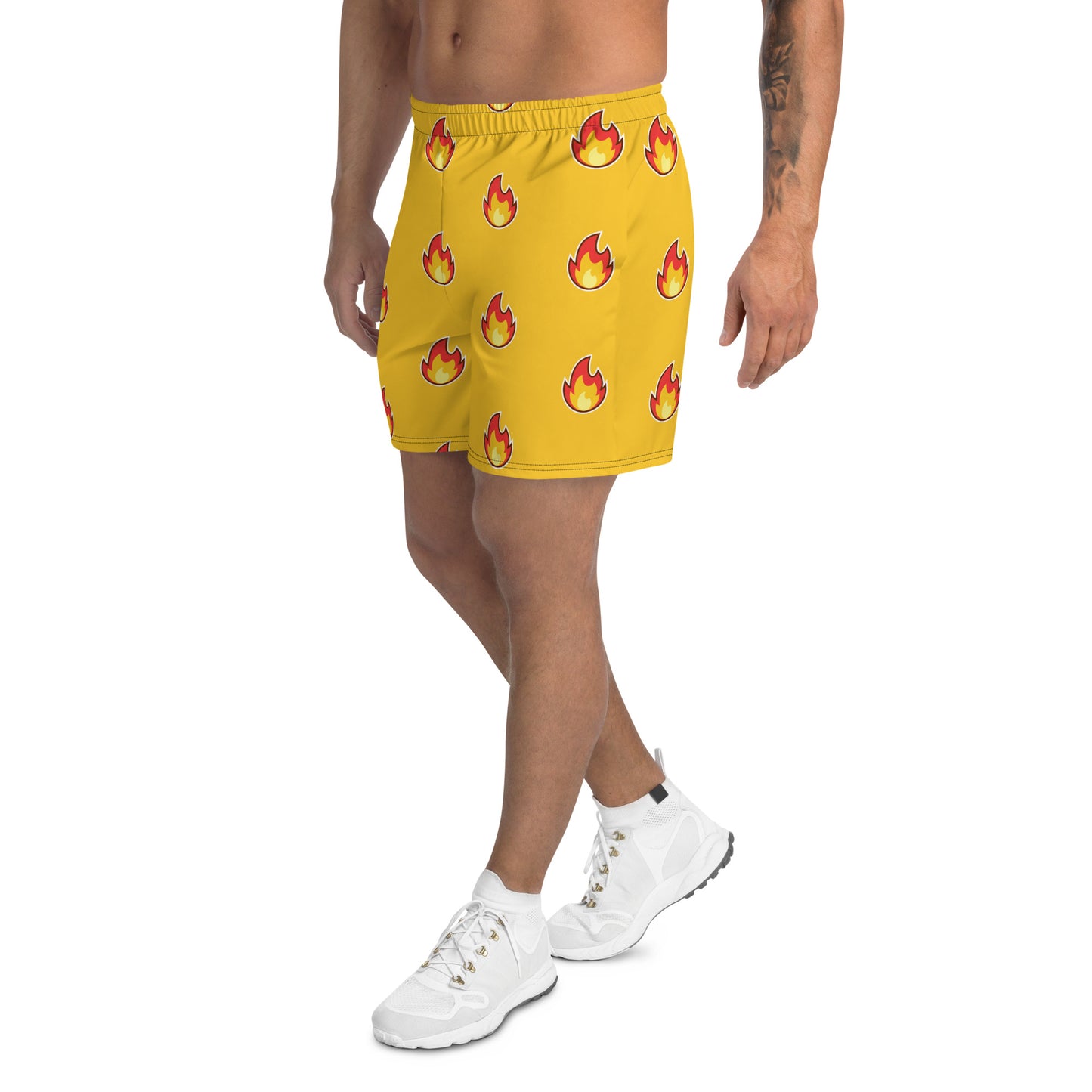 Fire Men's Athletic Shorts