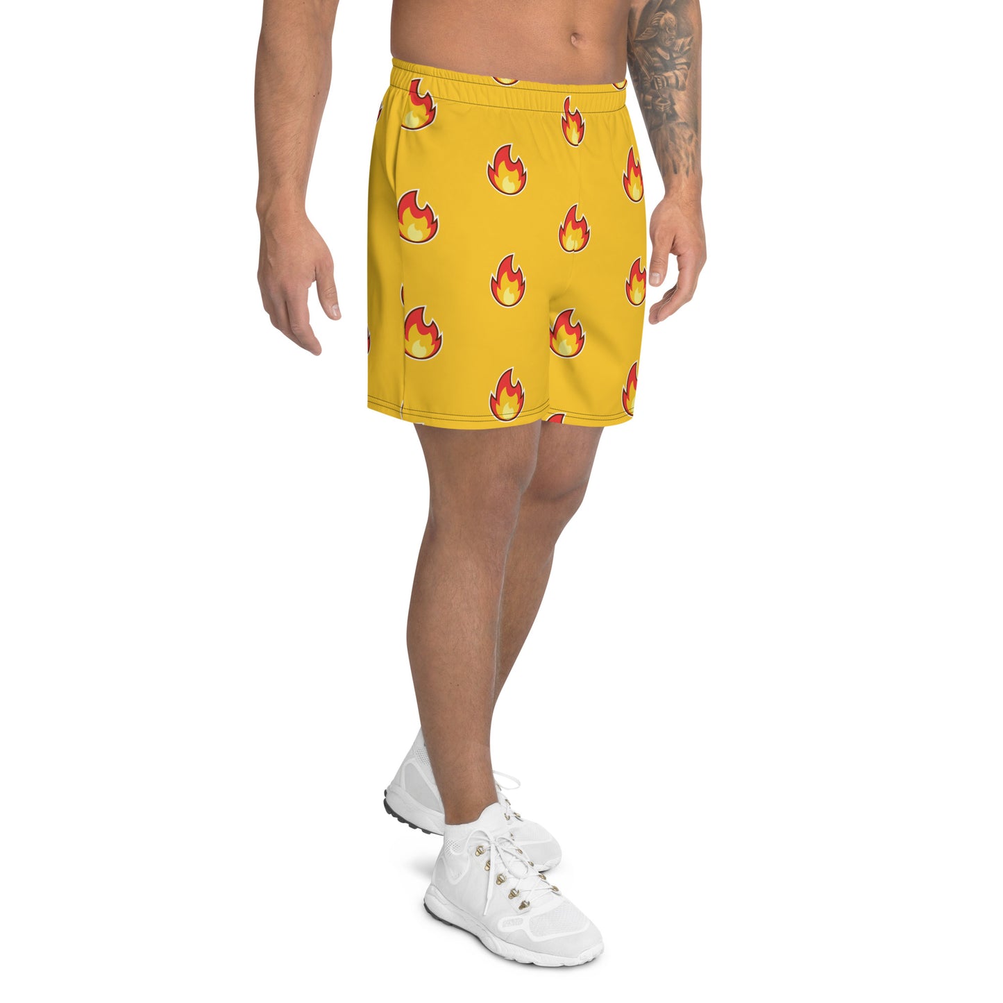 Fire Men's Athletic Shorts