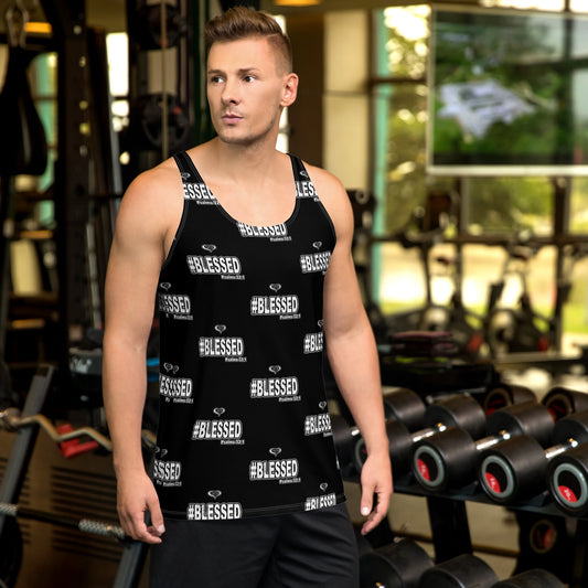 #Blessed Unisex Tank Top