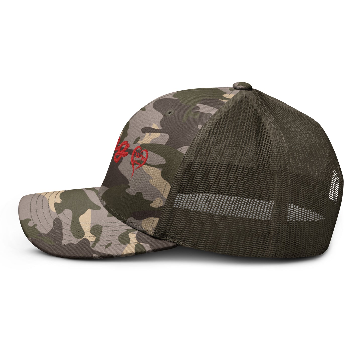 Living Ahava Camouflage Trucker Hat