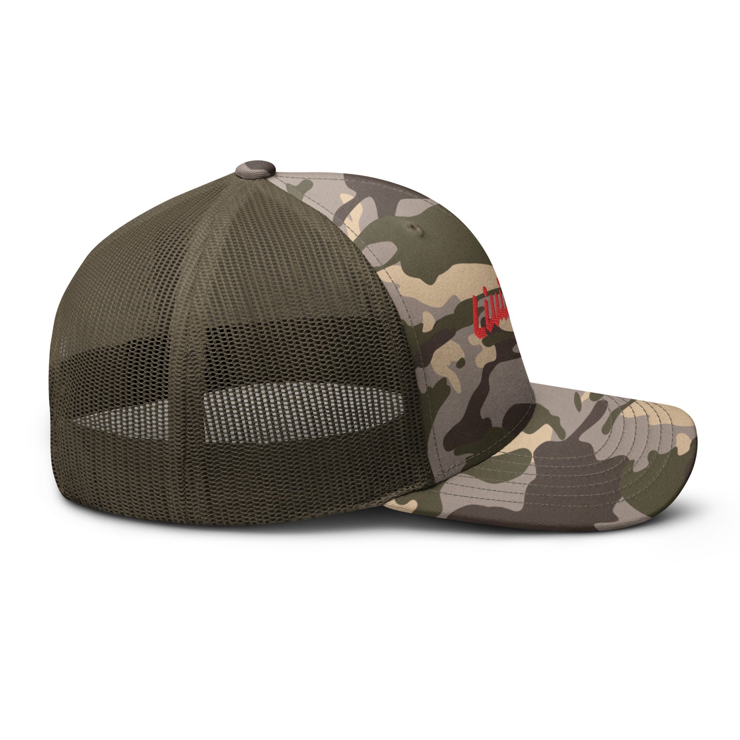 Living Ahava Camouflage Trucker Hat