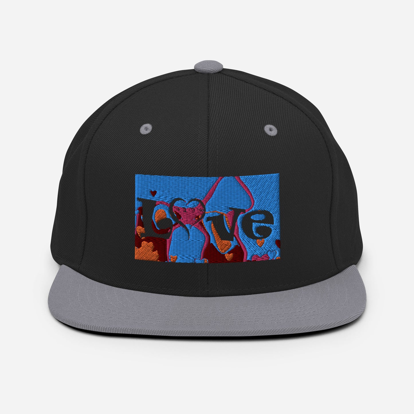 Love Colorful Snapback Hat