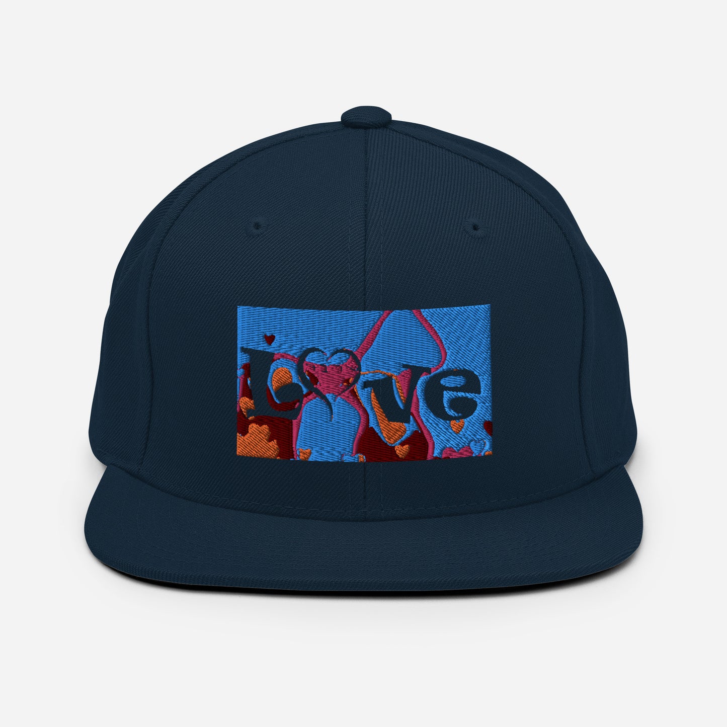 Love Colorful Snapback Hat