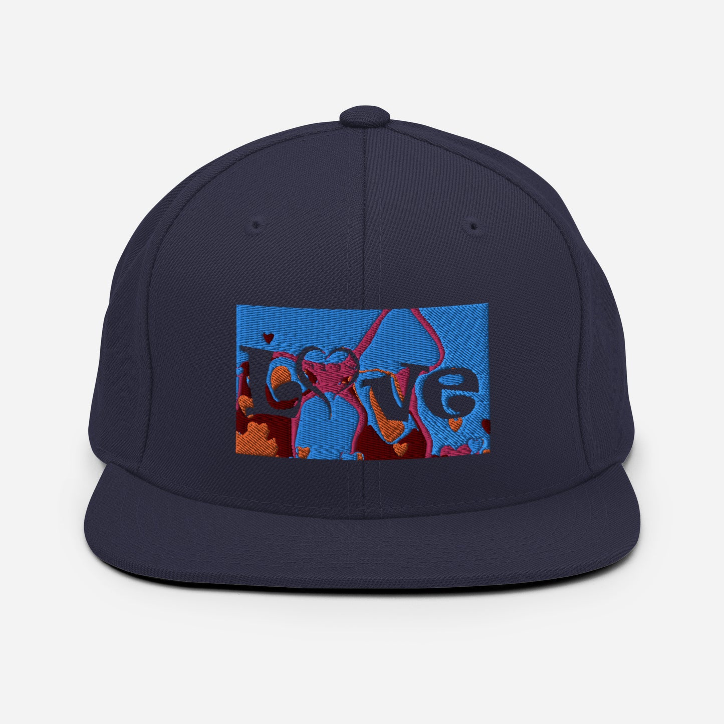 Love Colorful Snapback Hat