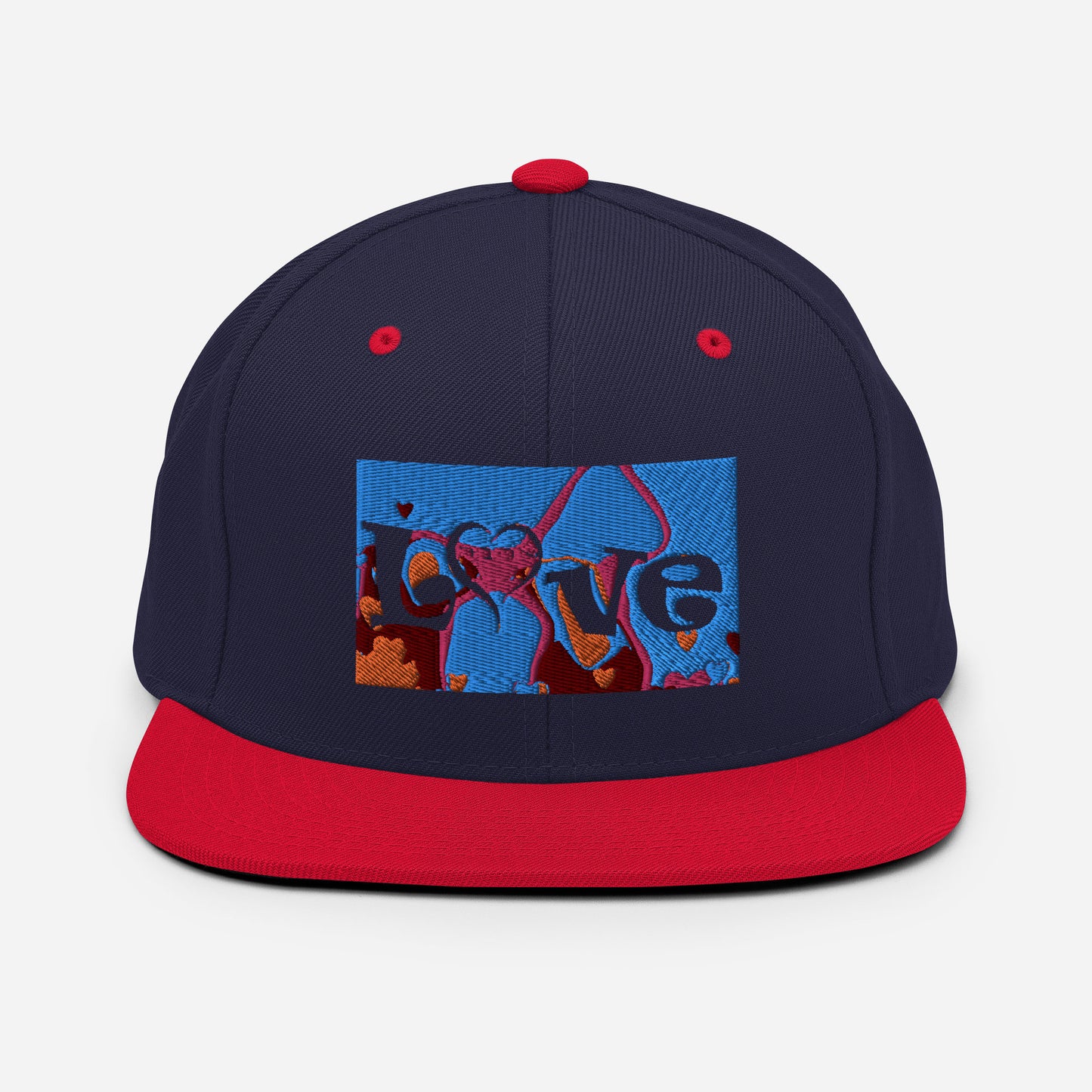 Love Colorful Snapback Hat