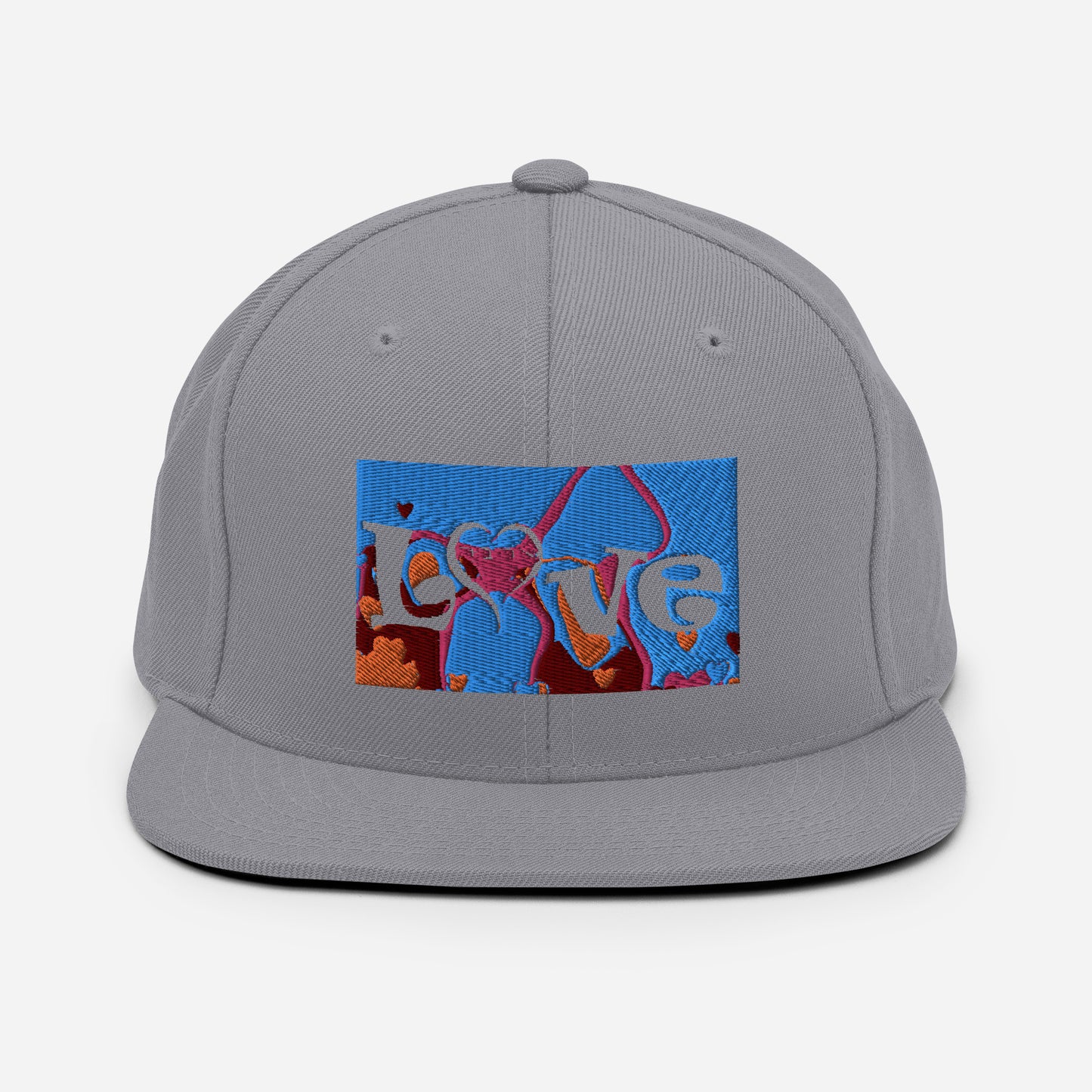 Love Colorful Snapback Hat