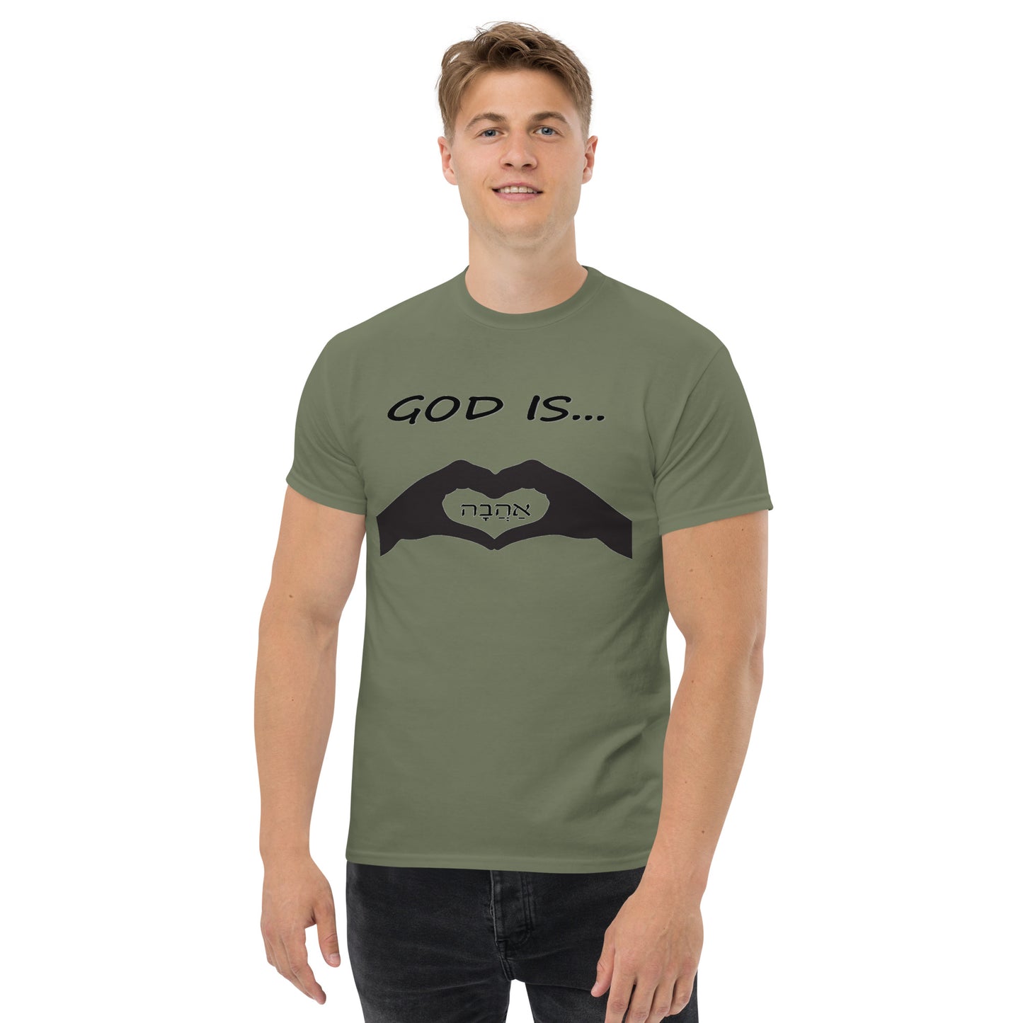 God is Love Men's Classic Tee