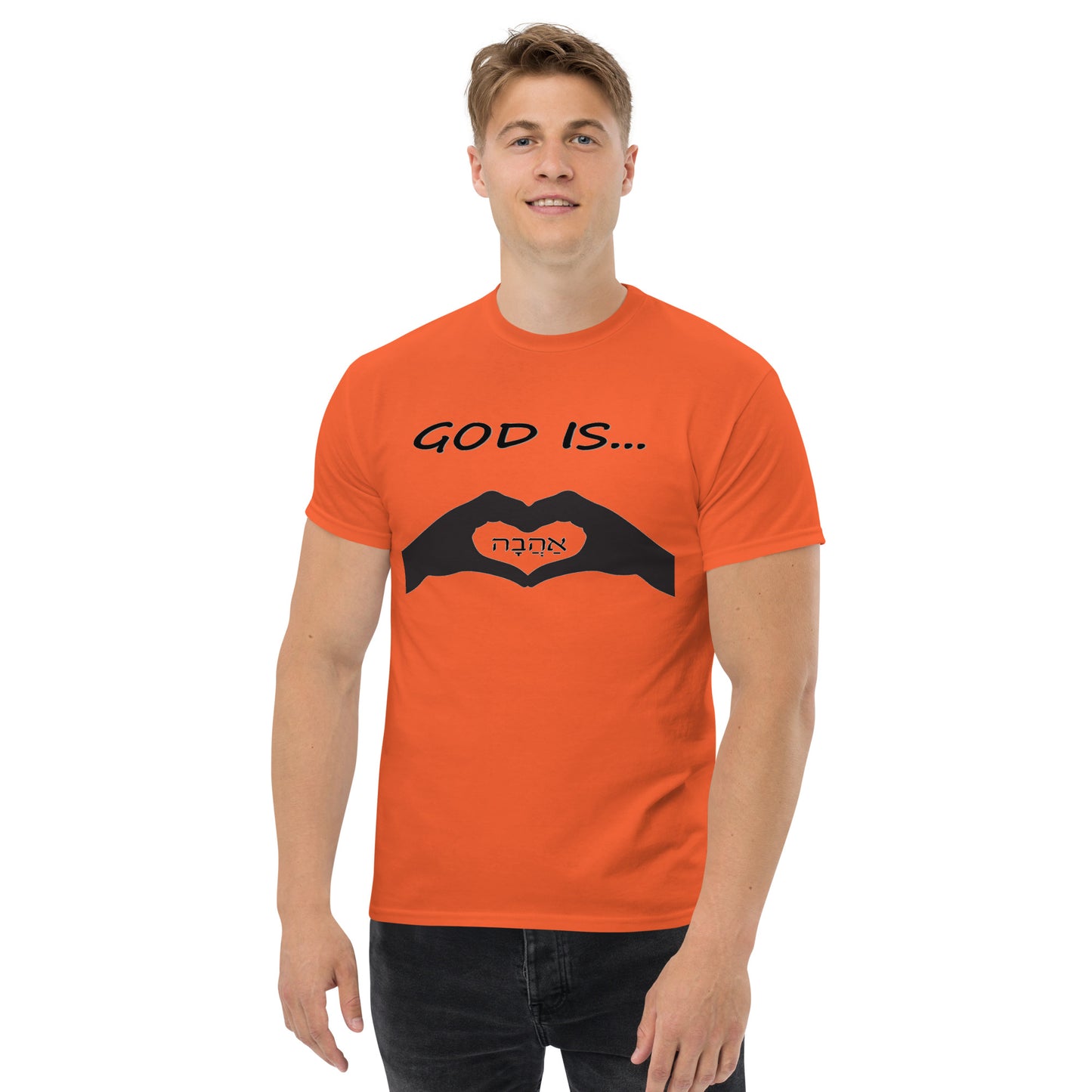 God is Love Men's Classic Tee