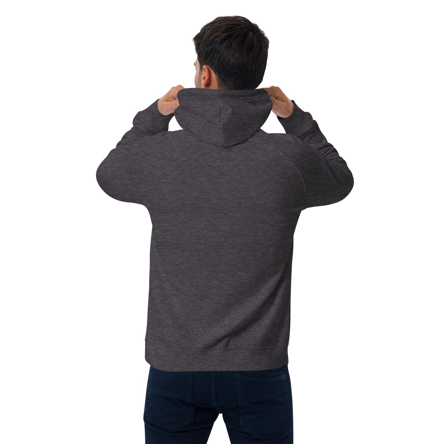 Say Less Unisex Eco Raglan Hoodie