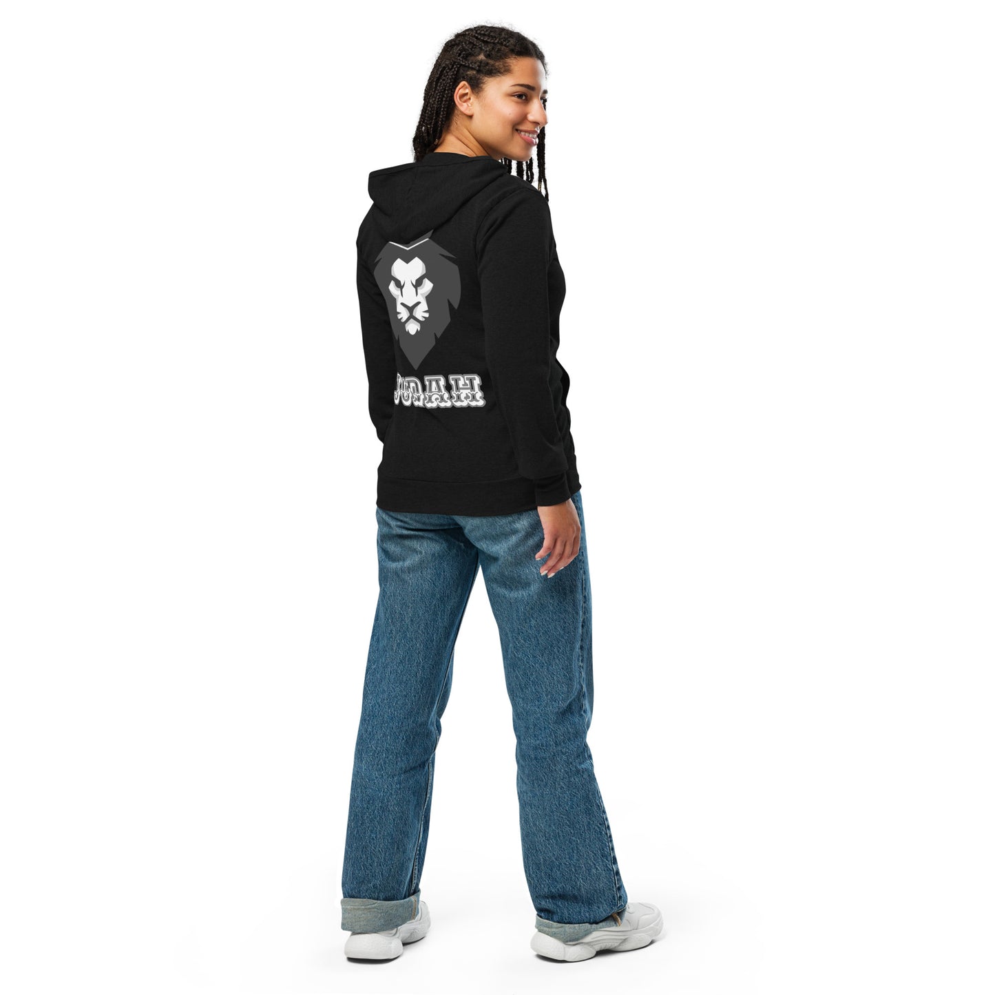 Judah Unisex Zip Hoodie