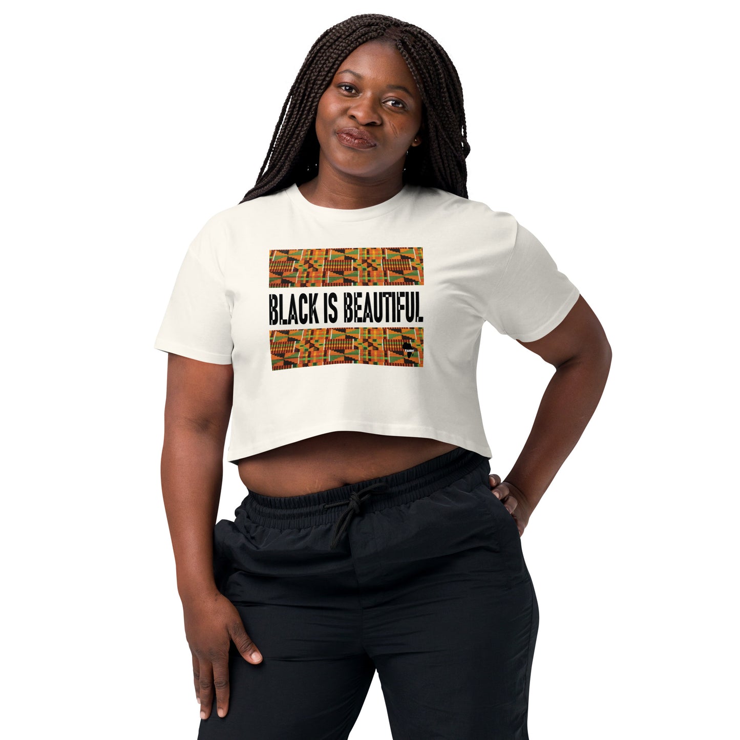 Black is Beautiful Women’s Crop Top