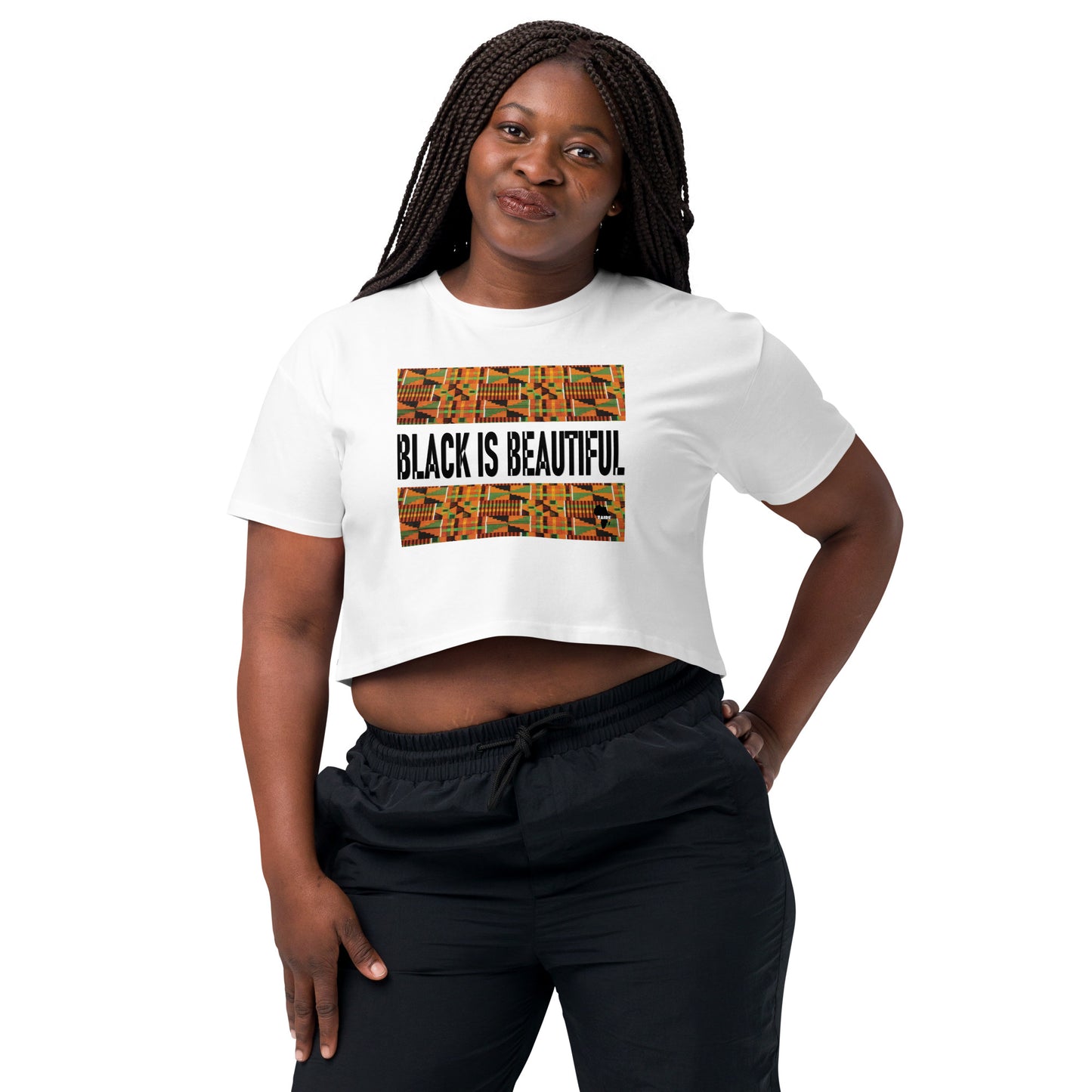 Black is Beautiful Women’s Crop Top