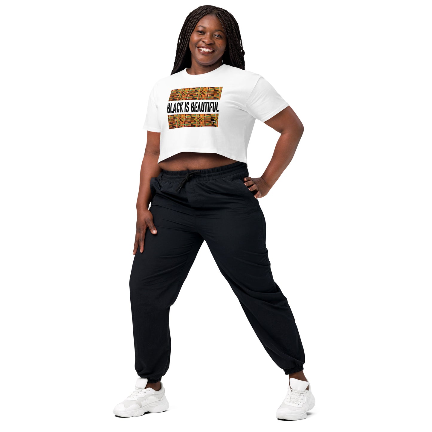 Black is Beautiful Women’s Crop Top