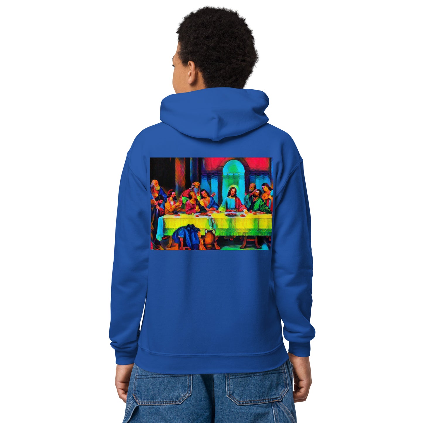 Last Supper Youth Heavy Blend Hoodie