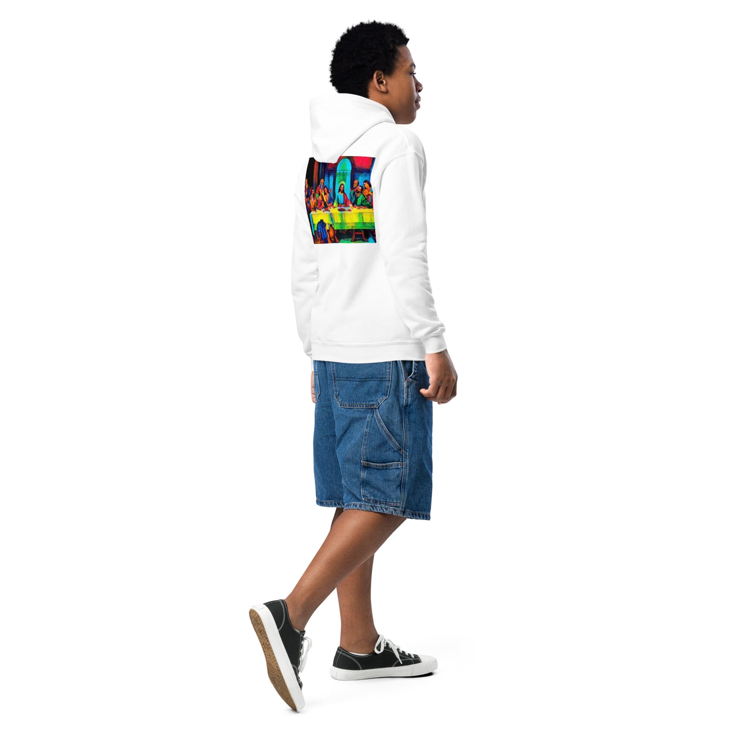 Last Supper Youth Heavy Blend Hoodie