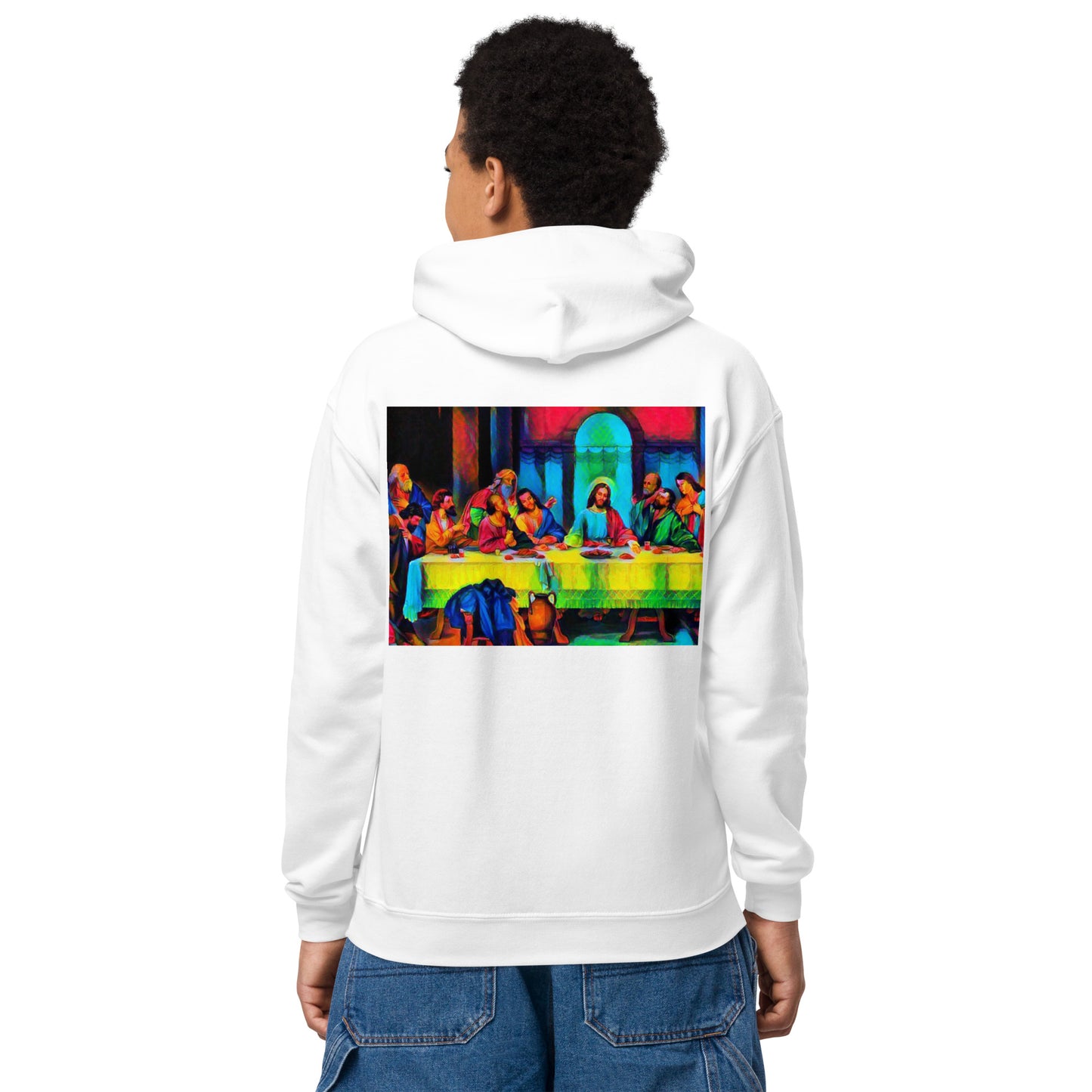 Last Supper Youth Heavy Blend Hoodie