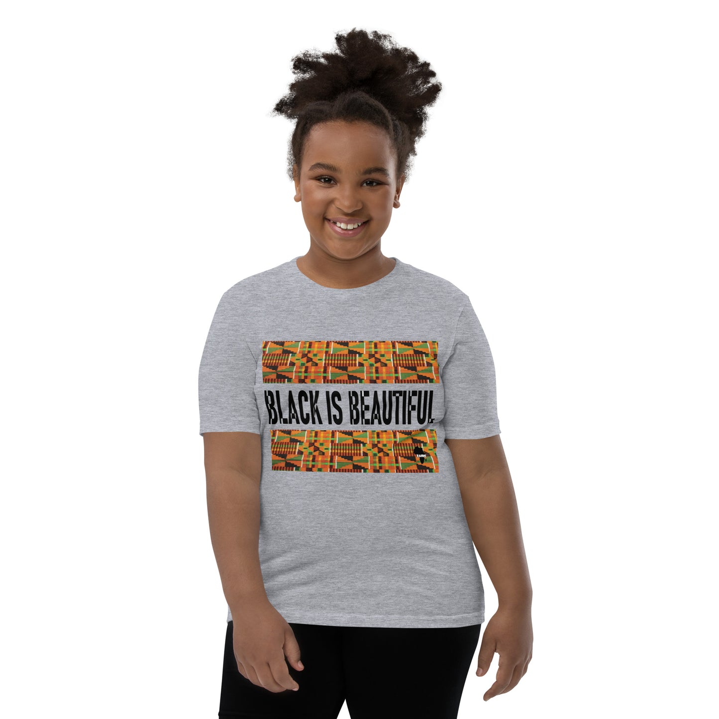 Black is Beautiful Youth Short Sleeve T-Shirt