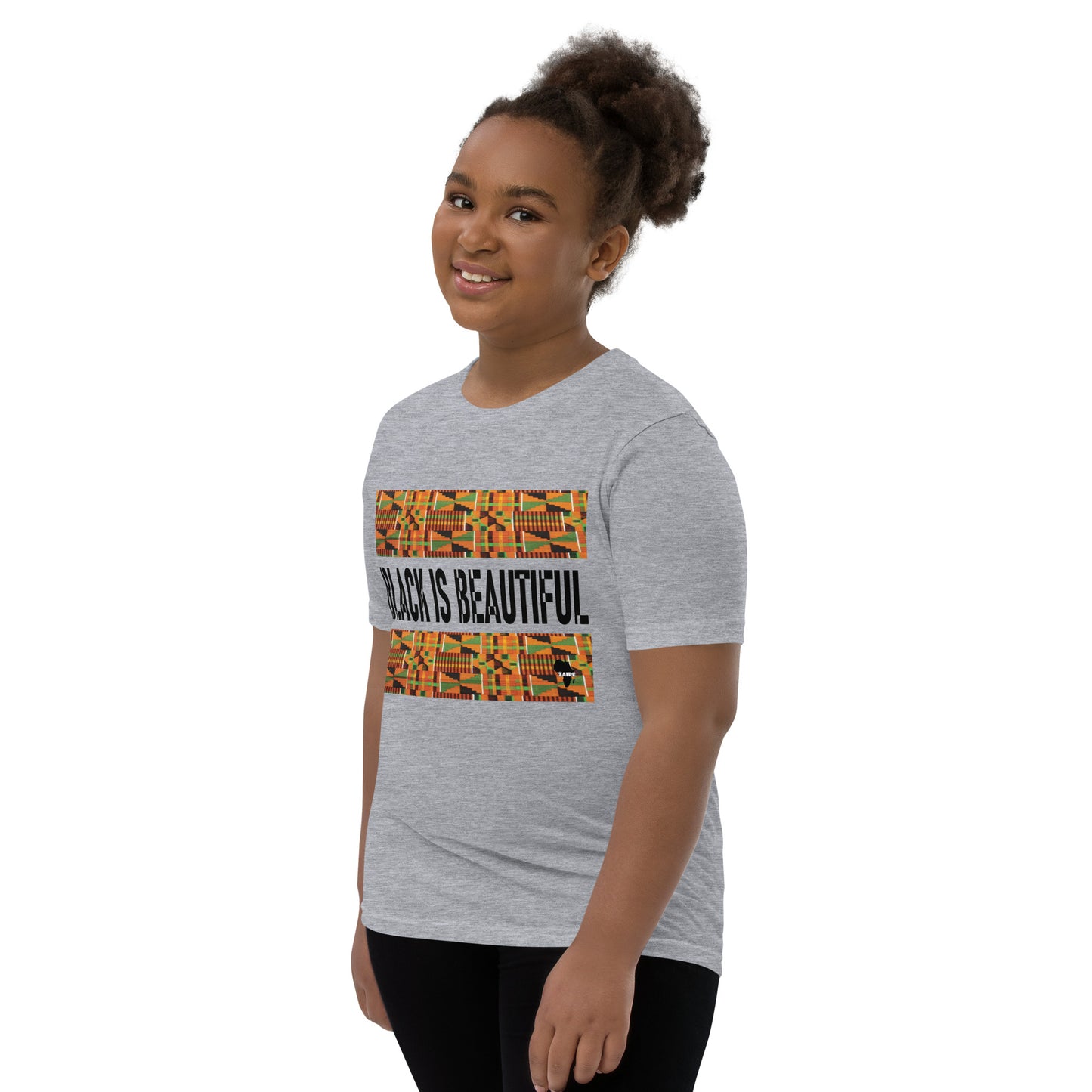 Black is Beautiful Youth Short Sleeve T-Shirt