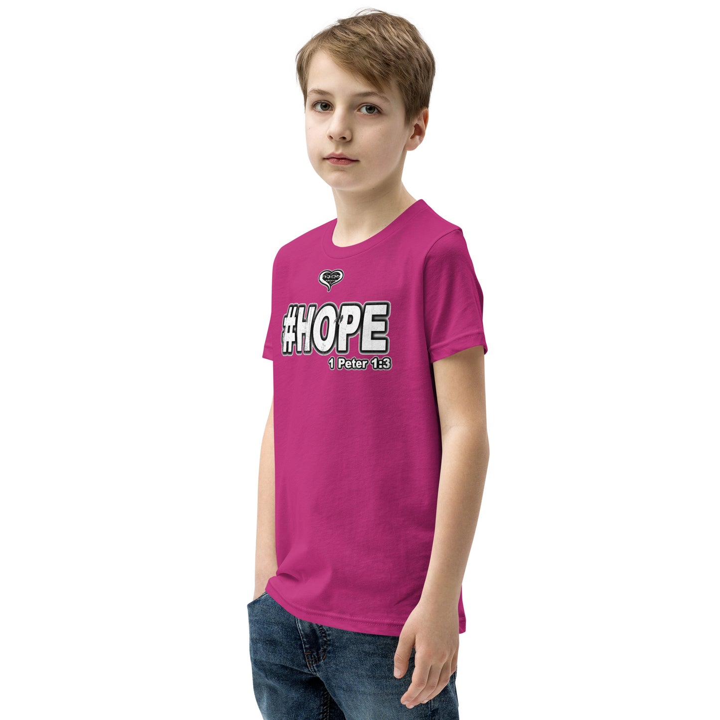 #Hope Youth Short Sleeve T-Shirt