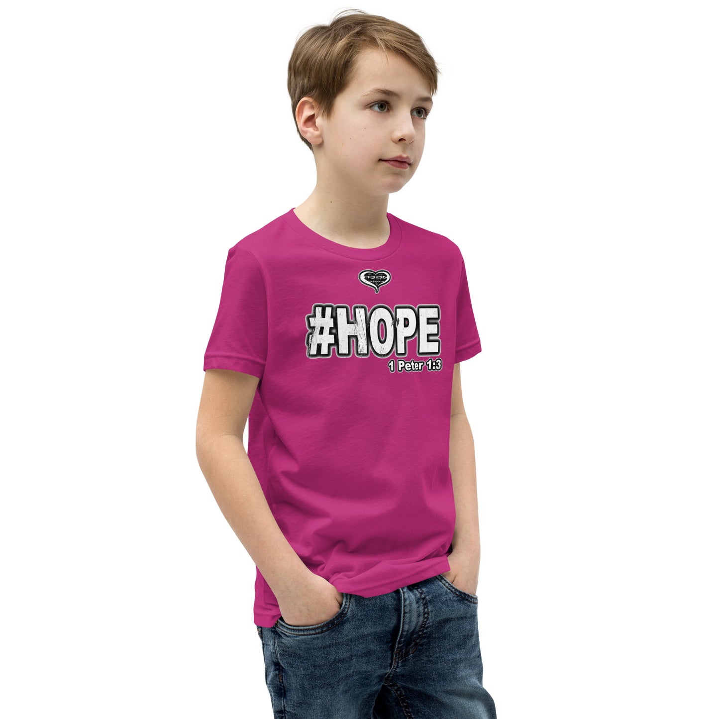 #Hope Youth Short Sleeve T-Shirt