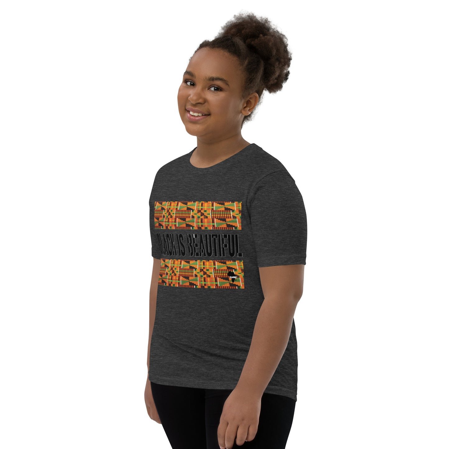 Black is Beautiful Youth Short Sleeve T-Shirt