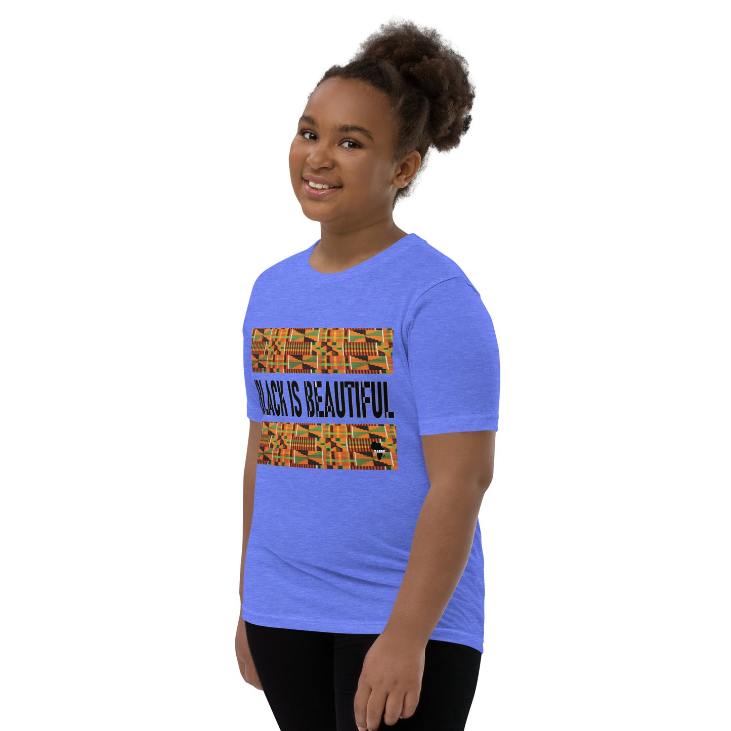 Black is Beautiful Youth Short Sleeve T-Shirt