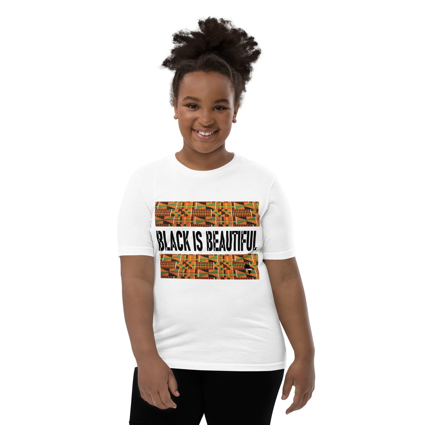 Black is Beautiful Youth Short Sleeve T-Shirt