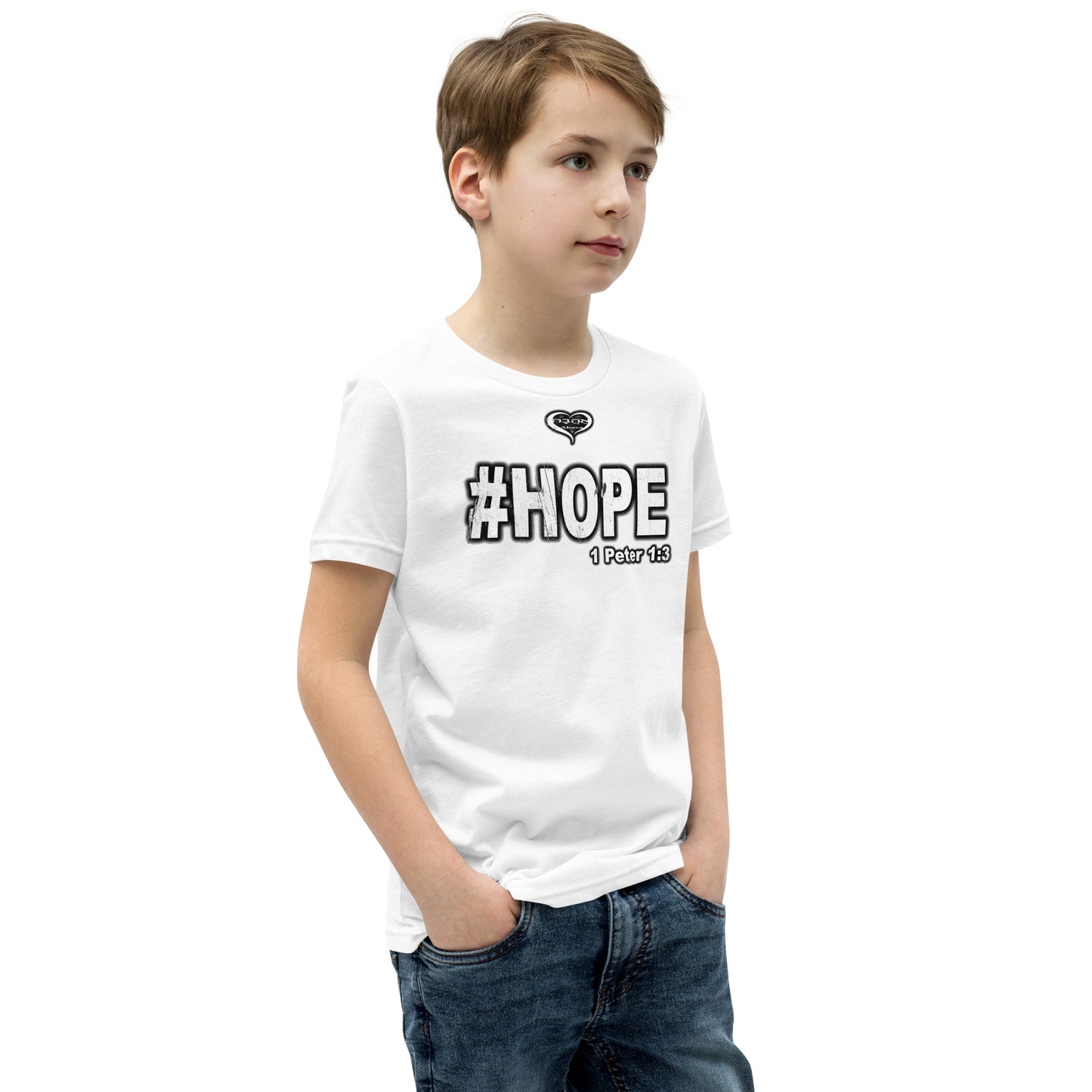 #Hope Youth Short Sleeve T-Shirt