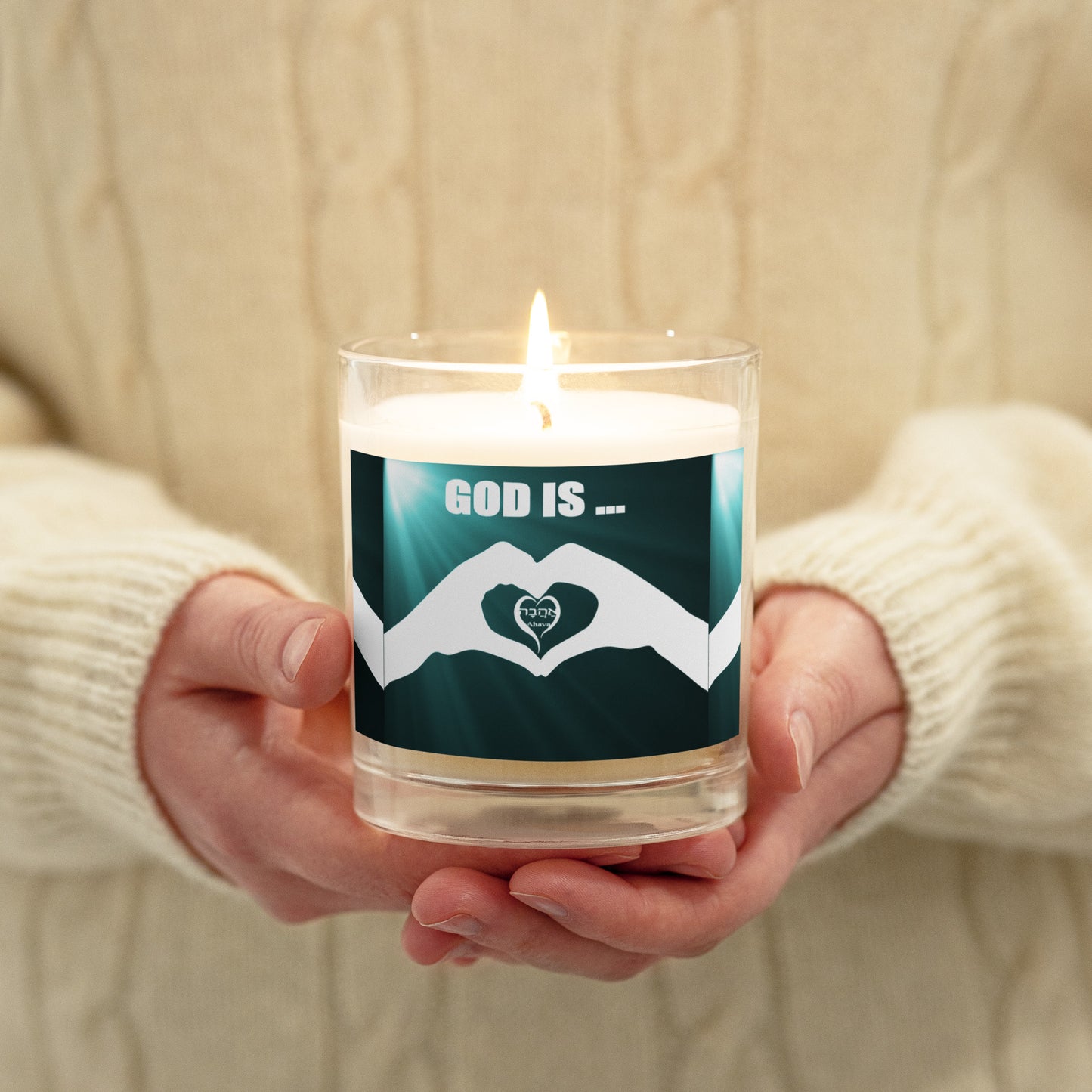 God is Love Soy Candle