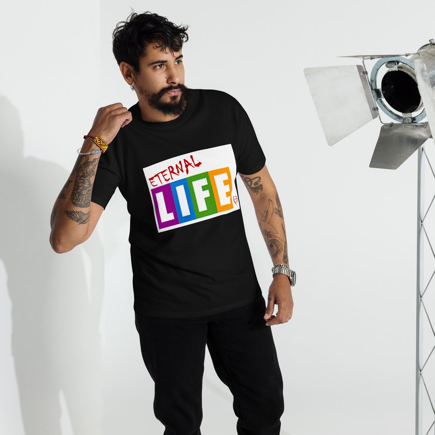 Eternal Life Jesus Christian Men’s T-Shirt