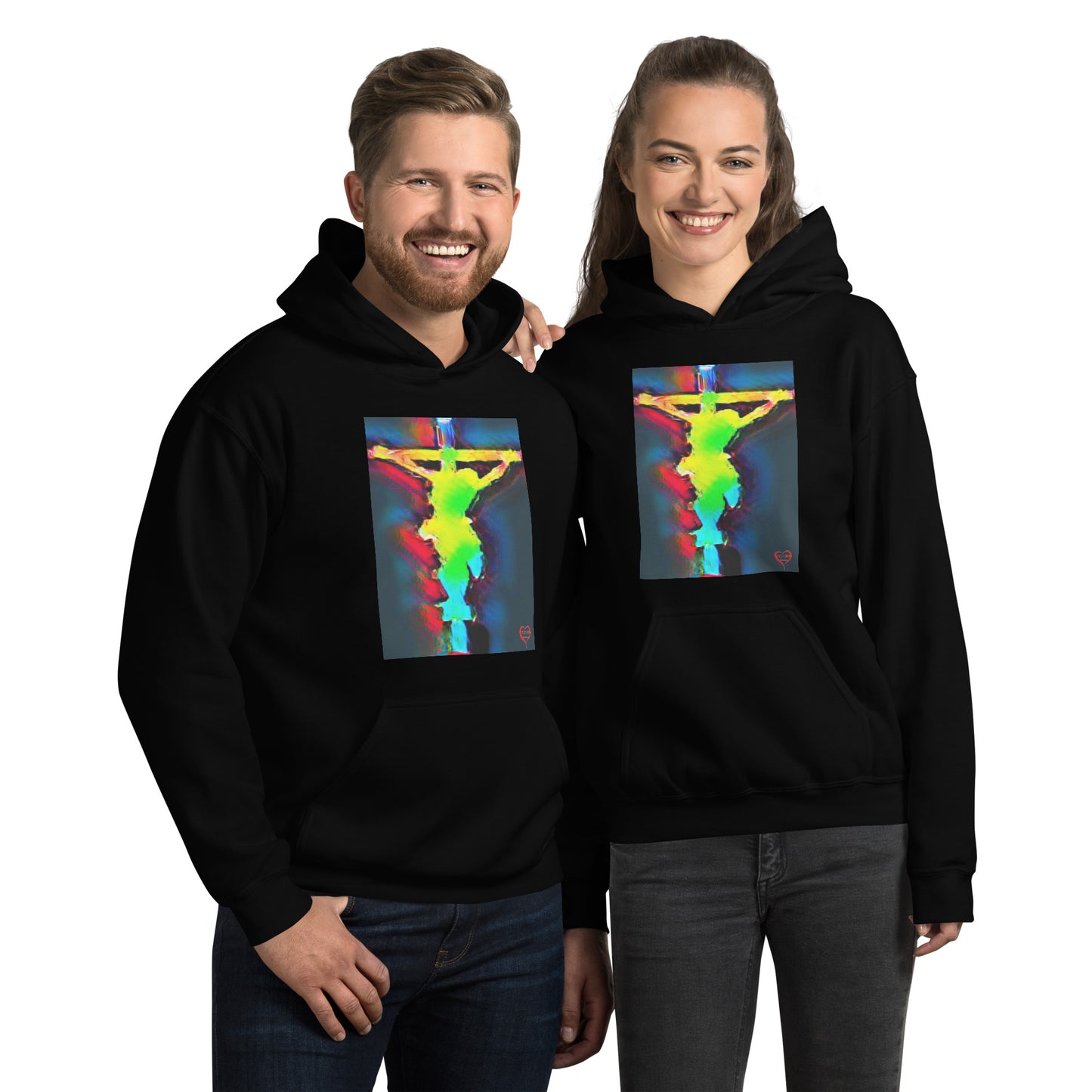 Jesus Watercolor Resurrection Unisex Hoodie