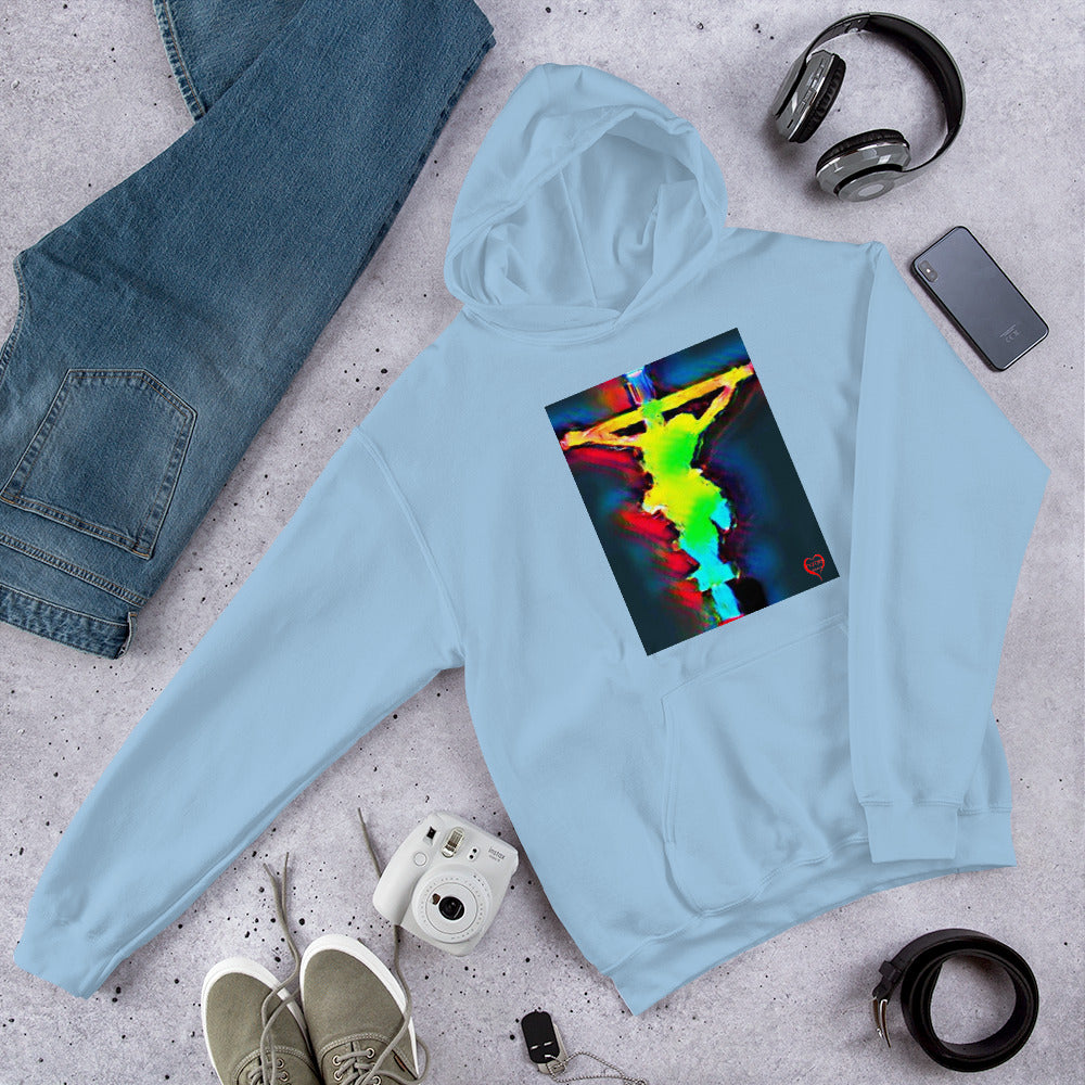 Jesus Watercolor Resurrection Unisex Hoodie