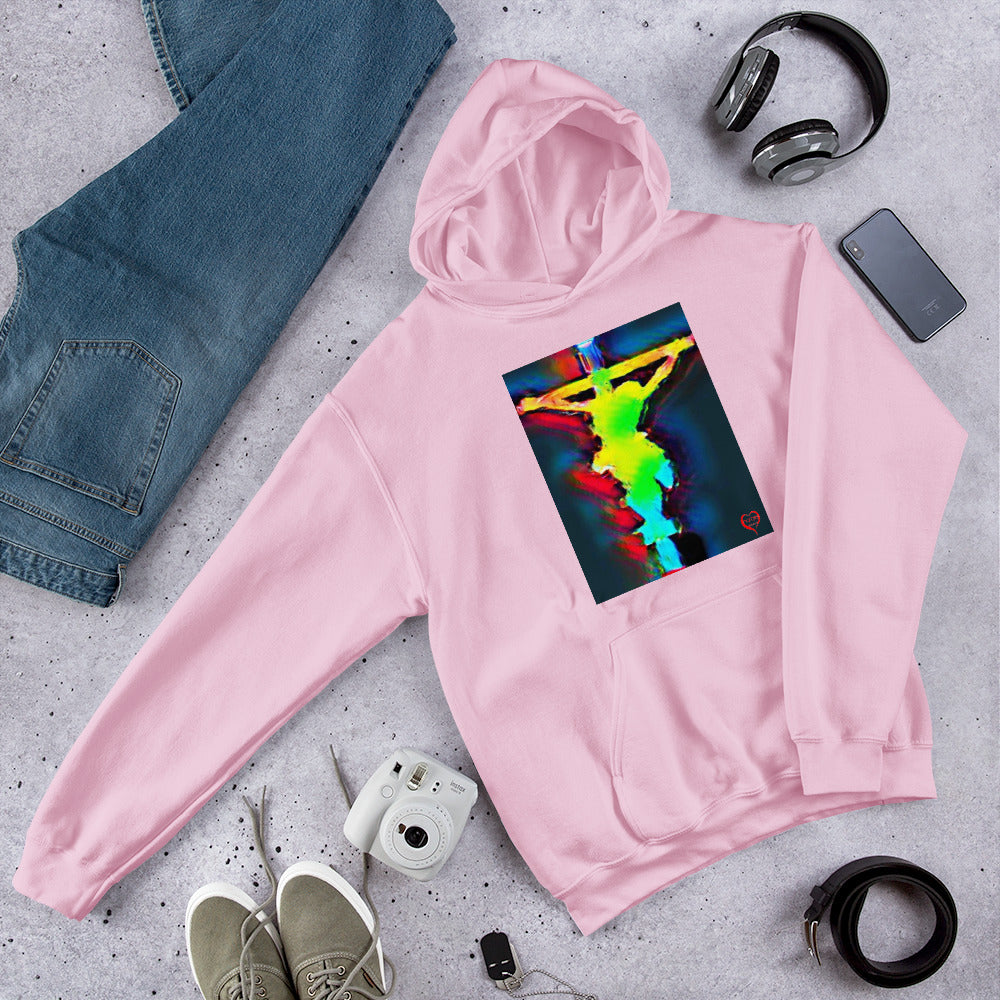 Jesus Watercolor Resurrection Unisex Hoodie