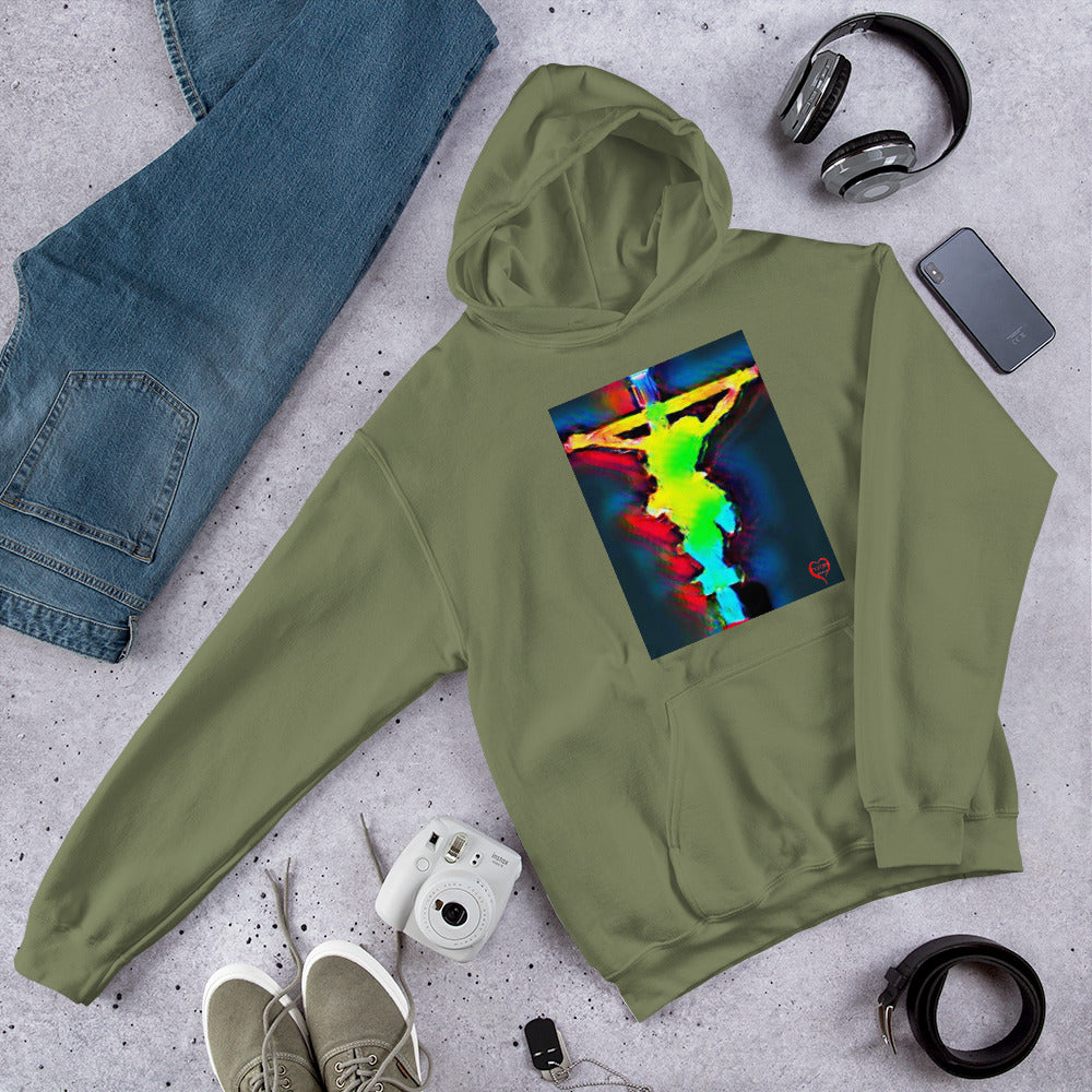 Jesus Watercolor Resurrection Unisex Hoodie