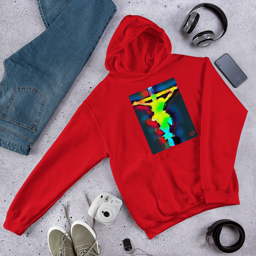 Jesus Watercolor Resurrection Unisex Hoodie