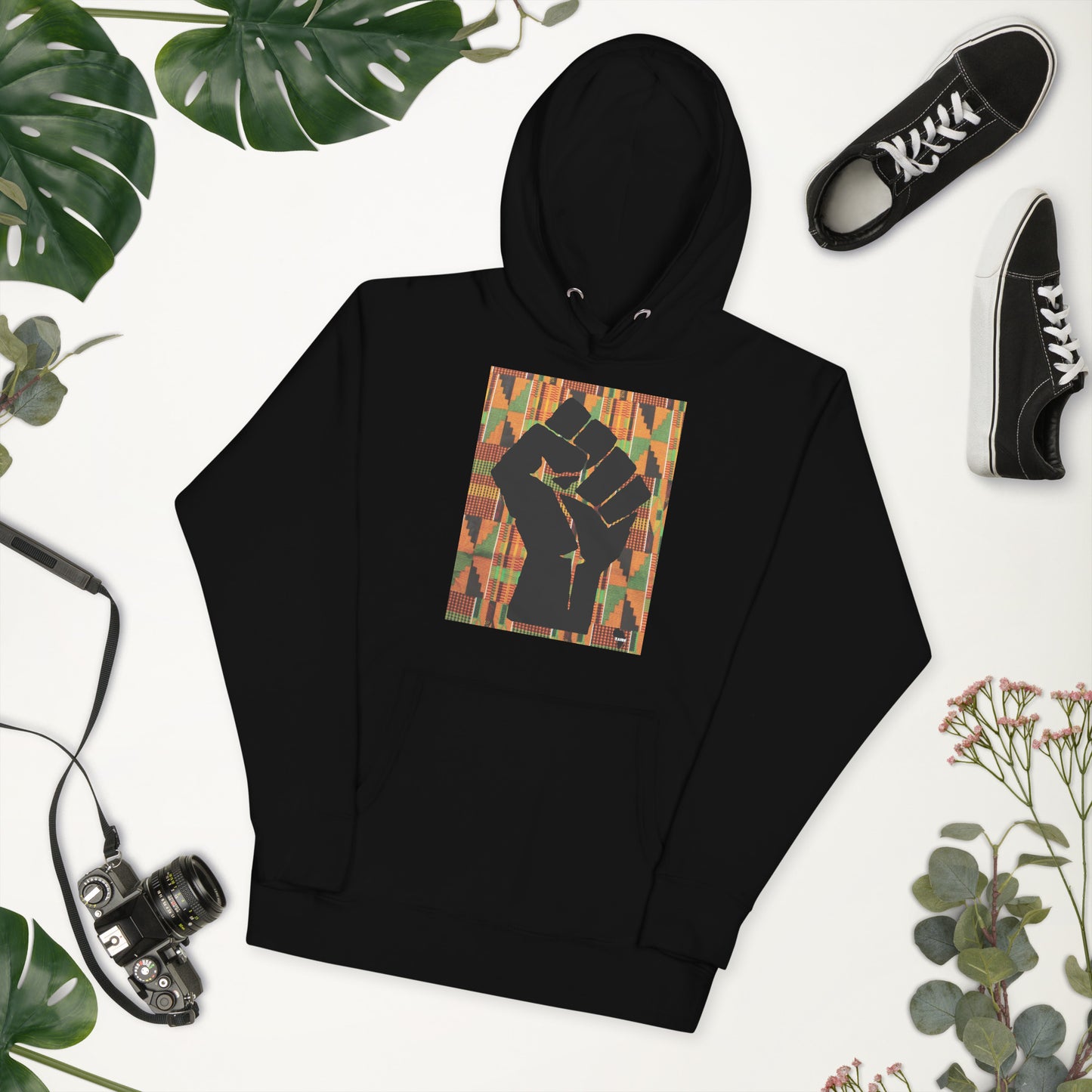 Black Power Kente Unisex Hoodie