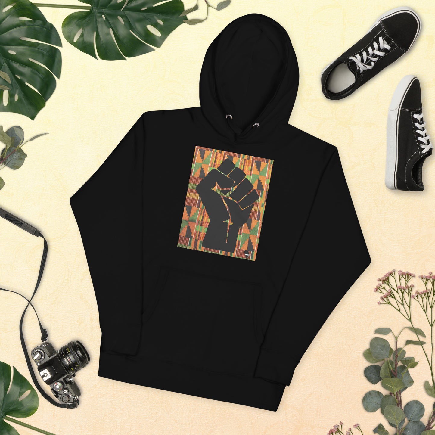 Black Power Kente Unisex Hoodie