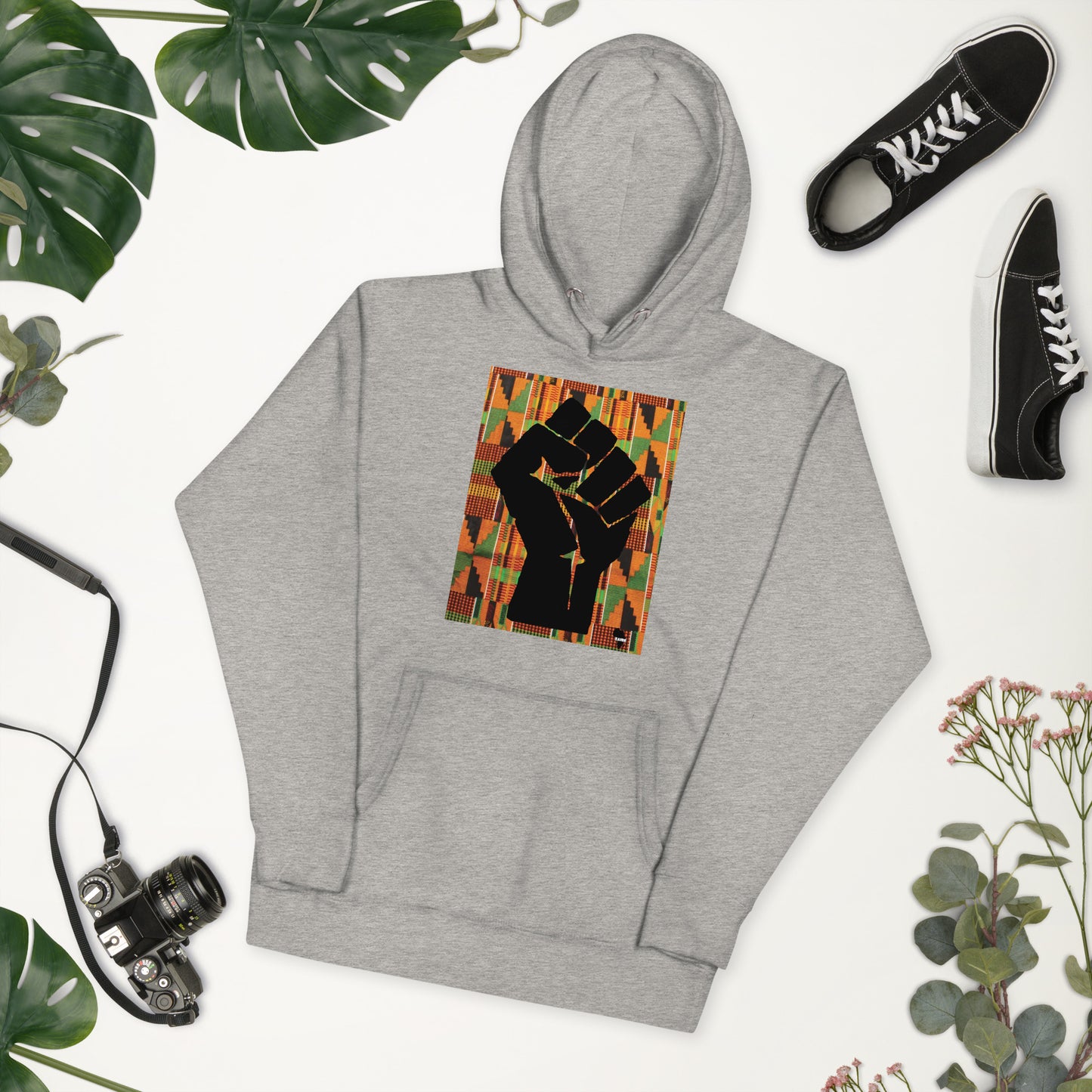 Black Power Kente Unisex Hoodie