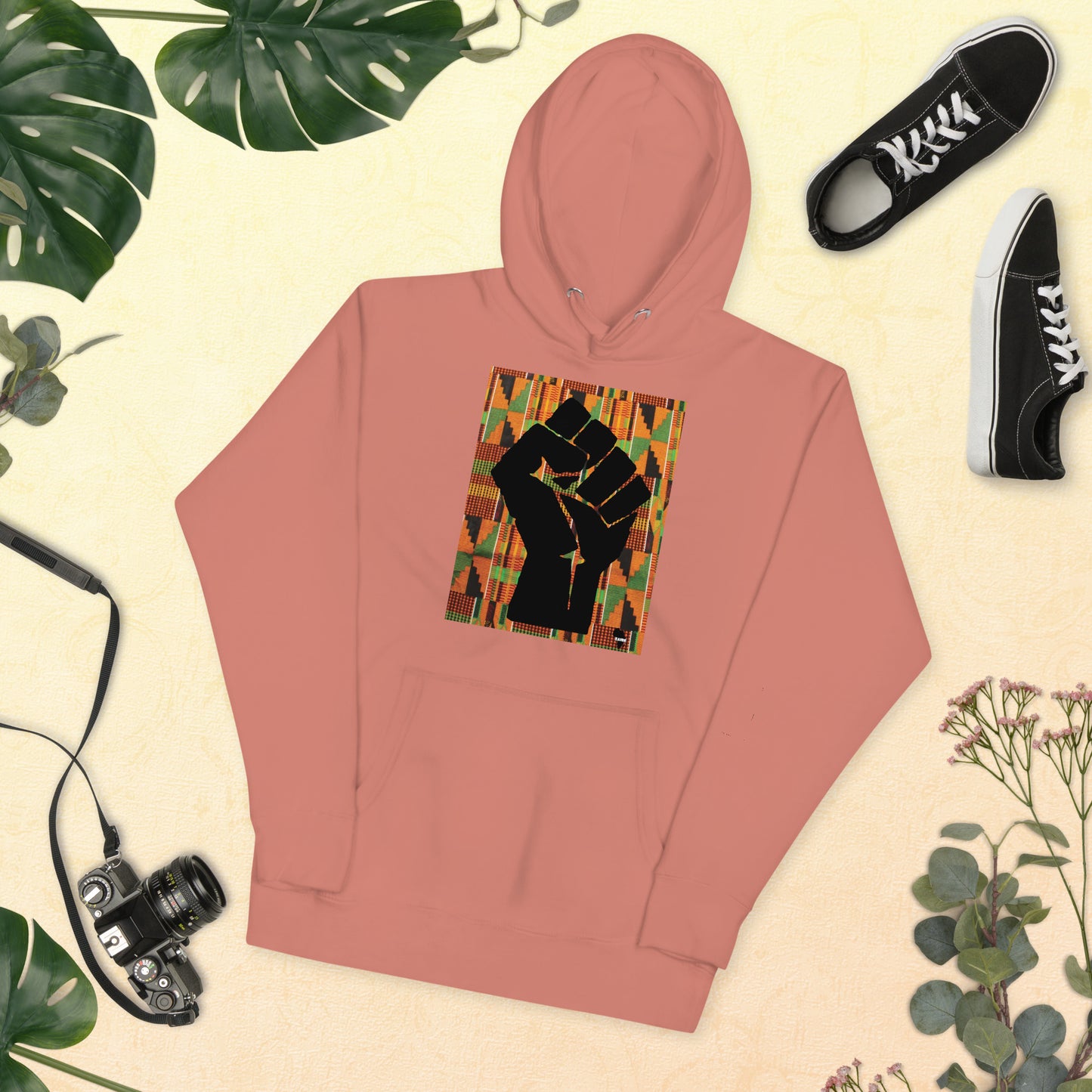 Black Power Kente Unisex Hoodie